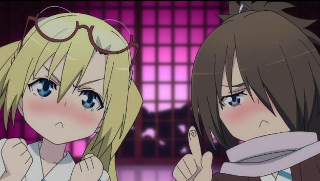 アラタとリリスの部屋から喘ぎ声が漏れてあらぬ想像をするセリナとレヴィ