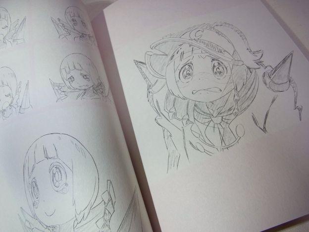 原画集より:一番表情が豊かなのがマコかも