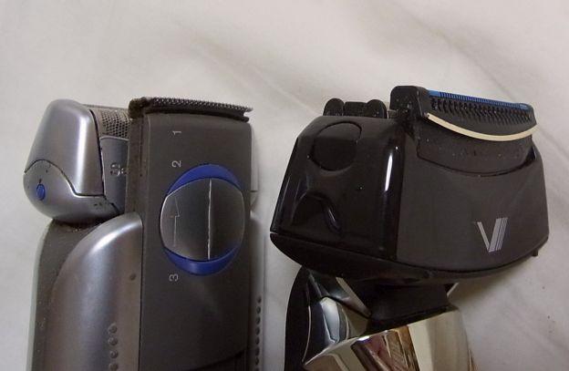 IZUMIのはキワ剃り刃が4枚目の刃と兼用の造りなのでキチンとキワを落とすのは難しそう