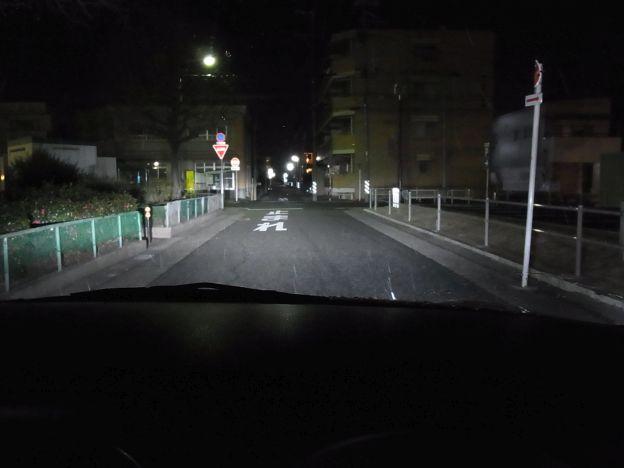 ノーマルの頃の写真がないのでアレだが、視界良好!