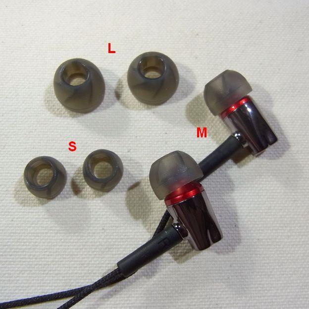 イヤーチップは3種入り