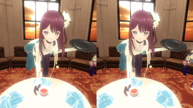 振り付けもこなれて、奥行きを活かしておりVRの魅力を引き出している。