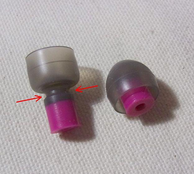 SpinFit細軸。当然ボンキュッボンのくびれあり/マゼンタ×スモークのカラーは非売品?