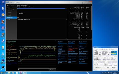 47倍x101MHzで4.74GHzにて負荷テスト