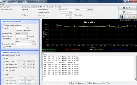 100Mbps接続時、平均92Mbps