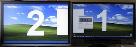 デュアルディスプレイ