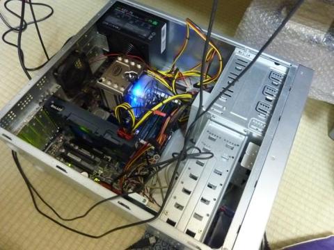 電源を入れて無事に稼動中