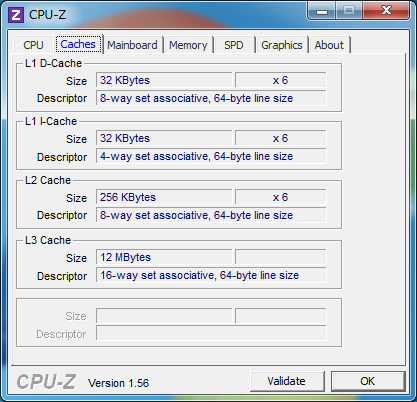 CPU-Z Caches