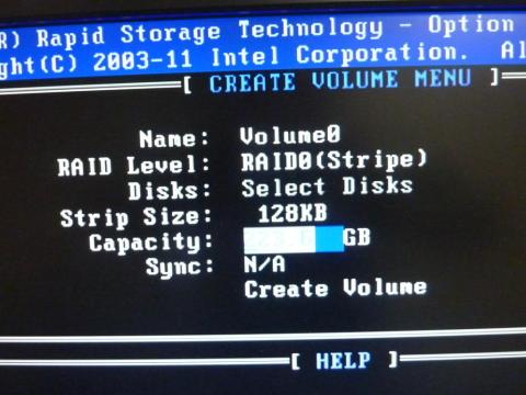 容量設定(フルサイズマウント)