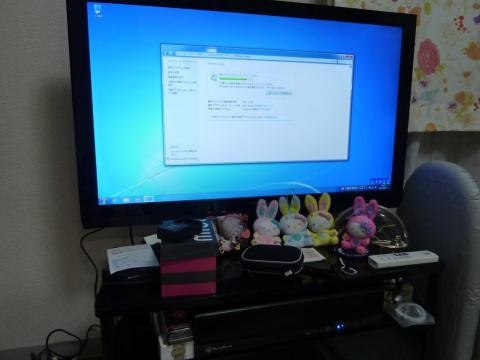 OSを入れて起動した所です。