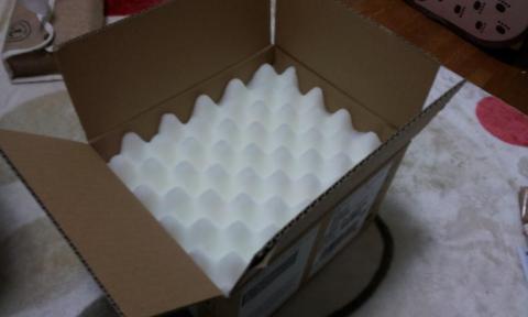 スッポンジにしっかりと包まれております