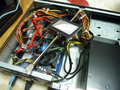 コピーする為にとりあえず取り付けてみました。