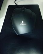 マウスパッド上のG600