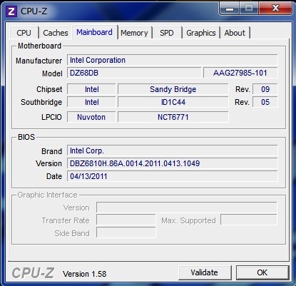 マザーボード詳細
