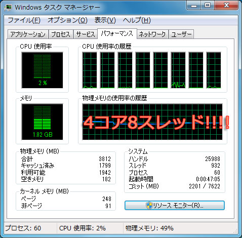 この画面を見ながらドンブリ三杯ガッツリ食えます。