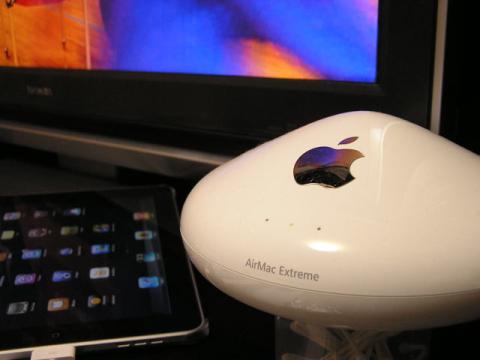 エアーマックエクストリームとipad+REGZA Z1000