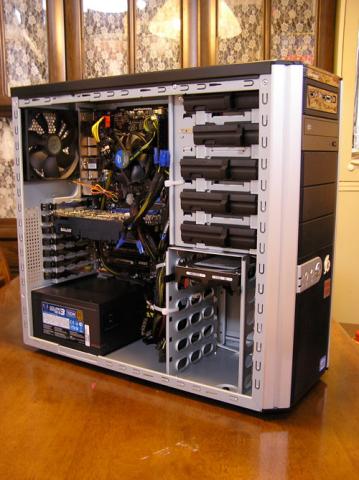 本体サイドパネル解放(内部概要)