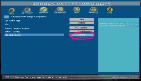 マルチモニタ設定1
