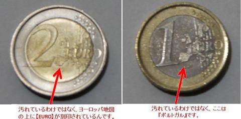 ユーロ硬貨①