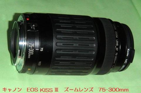 75~300mmの焦点距離