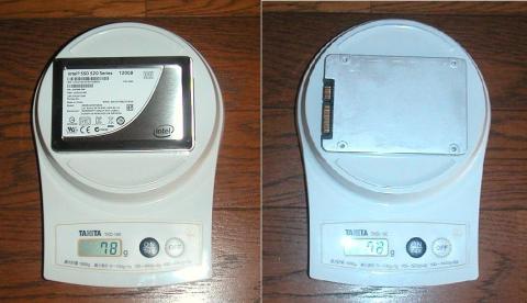 表裏で重量が変わるのか?