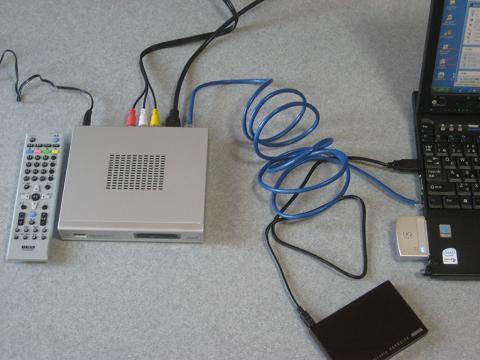 UQ-WiMAX高速モバイル無線LANを共有したLAN接続