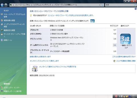 パフォーマンス改善なし