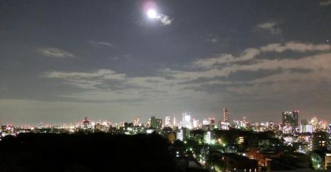 某所から見た夜景