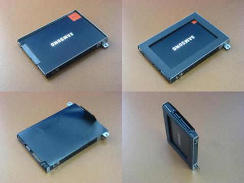 マウンターに取り付けたSSD