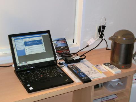 無線LAN接続できたノートPC