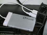 USBハブ経由で接続