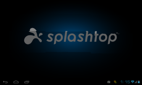 Splashtop Personalを立ち上げる