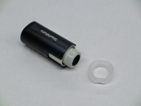 印面が取り付けられた