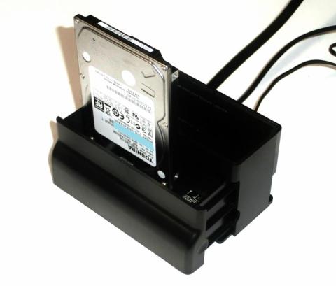 2.5インチHDD装着状態