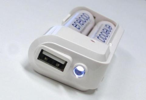 LEDライト点灯状態(弱い)