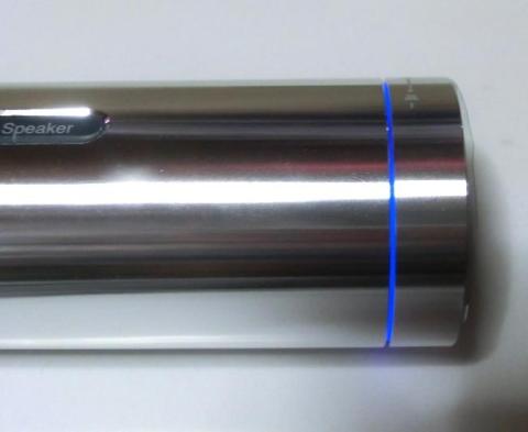 再生時のブルーLED点滅