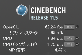 CINEBENCH(OC)
