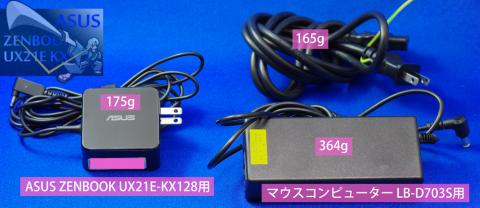 ◇ ACアダプタ比較 ◇