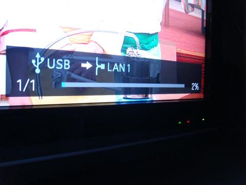 ダビング進行中。長時間番組だとなかなか終わらない・・・