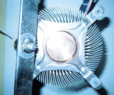 BOTTOM VIEW and fan controller