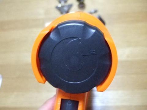 温度調節ダイヤル