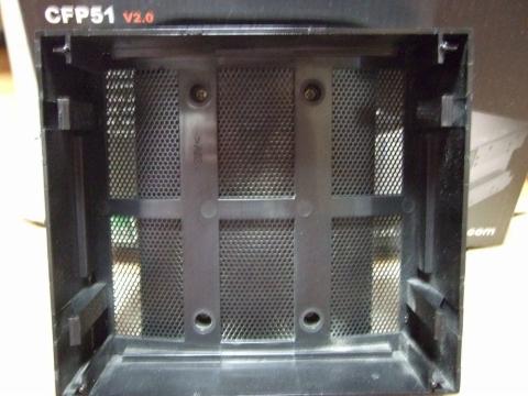 フロントパネルの内側