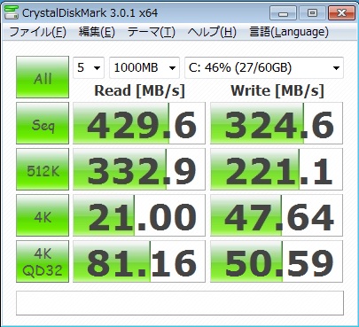 SSD510 250G ランダム
