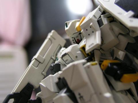 見えないけど、ちゃんと顔も目も塗ってあったりする。接着したので外れませんけどな!