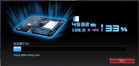 カウントダウンが終わると、いよいよ故障限界への挑戦が始まる。