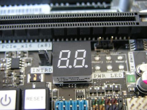 POSTコード表示LED