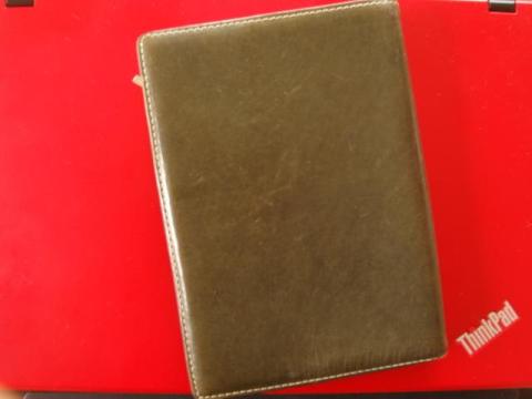 革ブックカバー