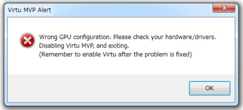 最初に処理するGPUの設定がAUTOだと叱られます