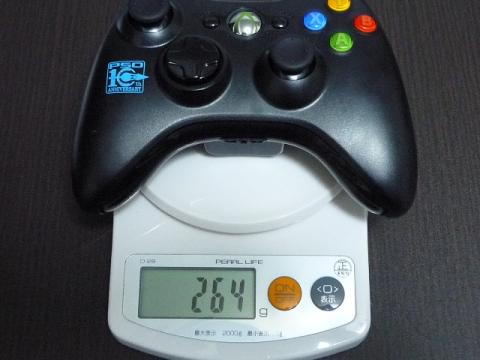 電池込みで264g