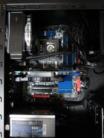 静音ケースへのGV-R777OC-1GD組み込み